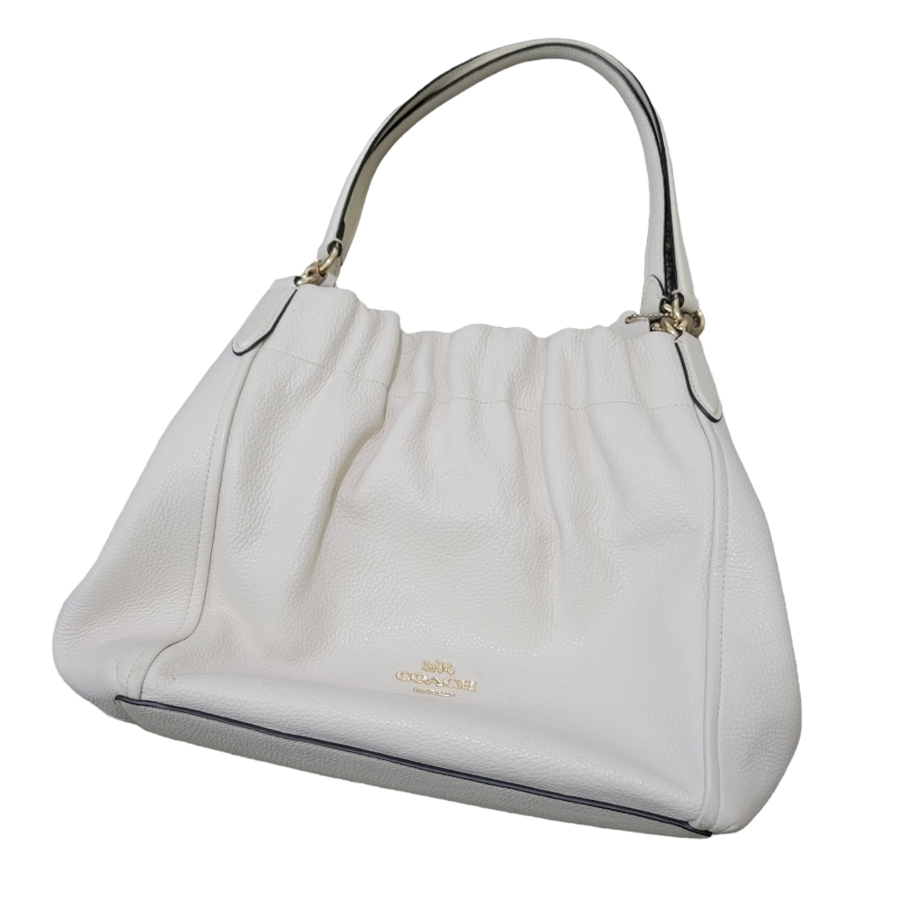 Coach Maya Shoulder Bag In White Gem